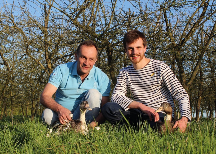 Chrisophe et Antoine Lelievre-La Ferme du Luguen Christophe et Antoine Lelievre-La Ferme du Luguen