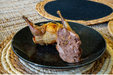 Caille farcie au Foie Gras de Canard